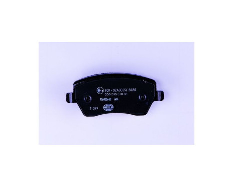 Brake Pad Set, disc brake 8DB 355 010-851 Hella, Image 2