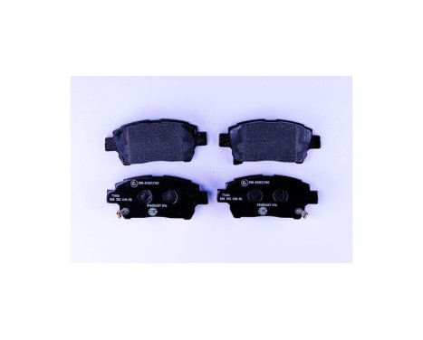 Brake Pad Set, disc brake 8DB 355 010-901 Hella