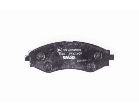 Brake Pad Set, disc brake 8DB 355 010-951 Hella Pagid GmbH, Image 3