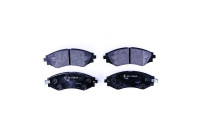 Brake Pad Set, disc brake 8DB 355 010-951 Hella