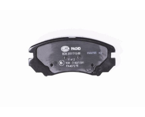 Brake Pad Set, disc brake 8DB 355 010-991 Hella Pagid GmbH, Image 2