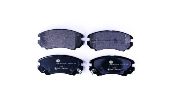 Brake Pad Set, disc brake 8DB 355 010-991 Hella