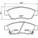 Brake Pad Set, disc brake 8DB 355 011-081 Hella, Thumbnail 4