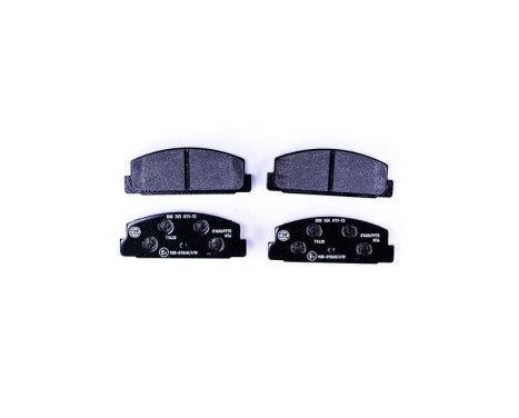 Brake Pad Set, disc brake 8DB 355 011-131 Hella