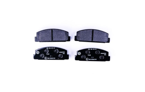 Brake Pad Set, disc brake 8DB 355 011-131 Hella