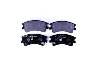 Brake Pad Set, disc brake 8DB 355 011-141 Hella