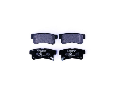 Brake Pad Set, disc brake 8DB 355 011-151 Hella