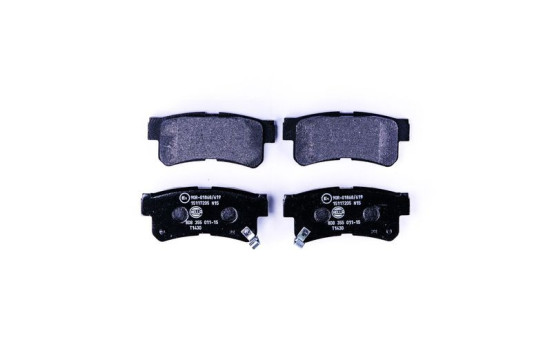 Brake Pad Set, disc brake 8DB 355 011-151 Hella