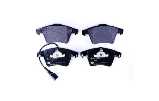 Brake Pad Set, disc brake 8DB 355 011-171 Hella