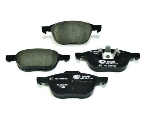 Brake Pad Set, disc brake 8DB 355 011-191 Hella Pagid GmbH, Image 2