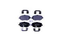 Brake Pad Set, disc brake 8DB 355 011-221 Hella