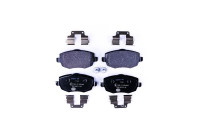 Brake Pad Set, disc brake 8DB 355 011-231 Hella
