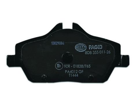 Brake Pad Set, disc brake 8DB 355 011-261 Hella Pagid GmbH, Image 2