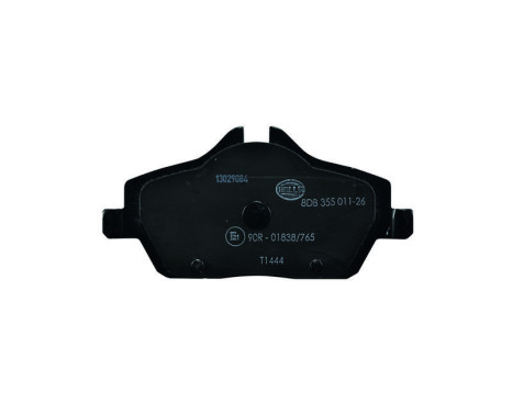 Brake Pad Set, disc brake 8DB 355 011-261 Hella, Image 2