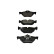 Brake Pad Set, disc brake 8DB 355 011-301 Hella, Thumbnail 3