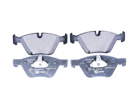 Brake Pad Set, disc brake 8DB 355 011-321 Hella