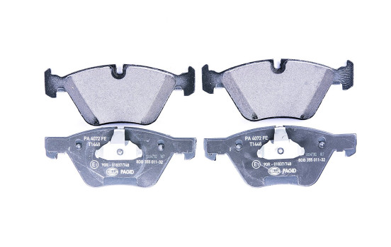 Brake Pad Set, disc brake 8DB 355 011-321 Hella