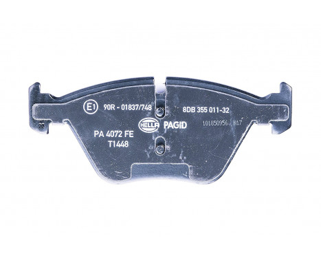 Brake Pad Set, disc brake 8DB 355 011-321 Hella, Image 3