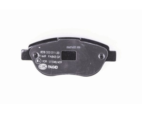 Brake Pad Set, disc brake 8DB 355 011-331 Hella Pagid GmbH, Image 3