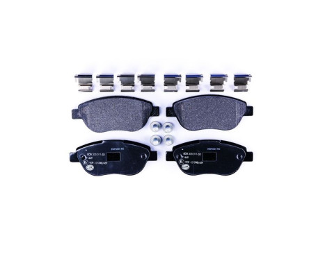 Brake Pad Set, disc brake 8DB 355 011-331 Hella