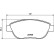 Brake Pad Set, disc brake 8DB 355 011-331 Hella, Thumbnail 4