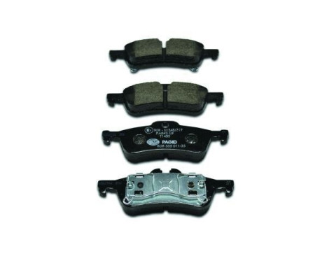 Brake Pad Set, disc brake 8DB 355 011-351 Hella Pagid GmbH, Image 2