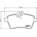 Brake Pad Set, disc brake 8DB 355 011-381 Hella, Thumbnail 4