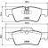 Brake Pad Set, disc brake 8DB 355 011-421 Hella, Thumbnail 4