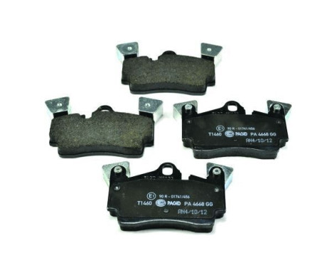 Brake Pad Set, disc brake 8DB 355 011-471 Hella Pagid GmbH, Image 2