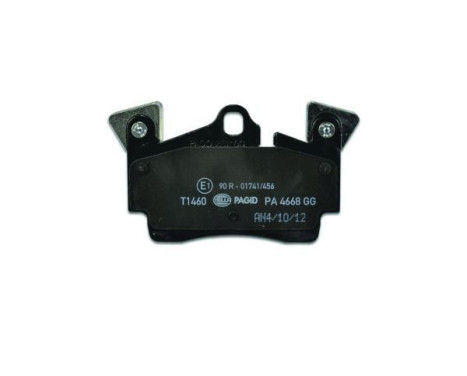Brake Pad Set, disc brake 8DB 355 011-471 Hella Pagid GmbH, Image 3