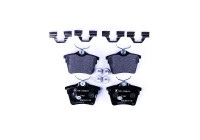 Brake Pad Set, disc brake 8DB 355 011-501 Hella