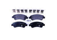 Brake Pad Set, disc brake 8DB 355 011-521 Hella