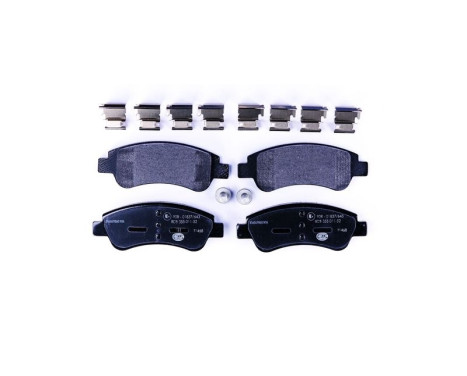 Brake Pad Set, disc brake 8DB 355 011-521 Hella