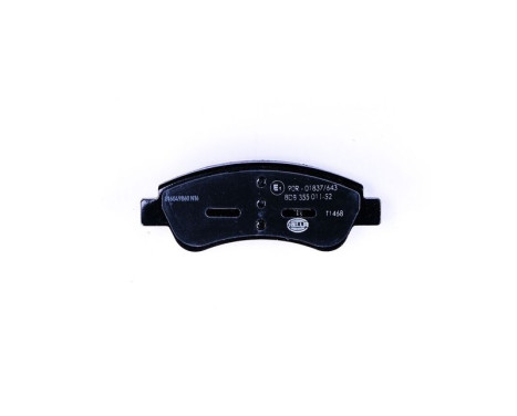 Brake Pad Set, disc brake 8DB 355 011-521 Hella, Image 2