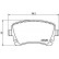 Brake Pad Set, disc brake 8DB 355 011-531 Hella Pagid GmbH