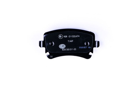 Brake Pad Set, disc brake 8DB 355 011-531 Hella, Image 2