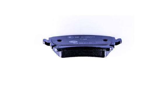 Brake Pad Set, disc brake 8DB 355 011-531 Hella, Image 3