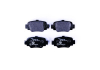 Brake pad set, disc brake 8DB 355 011-551 Hella