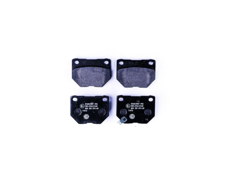 Brake Pad Set, disc brake 8DB 355 011-601 Hella