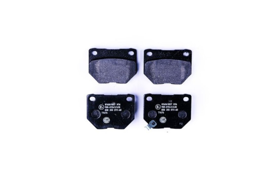 Brake Pad Set, disc brake 8DB 355 011-601 Hella