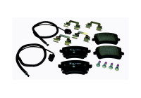 Brake Pad Set, disc brake 8DB 355 011-641 Hella