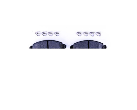 Brake Pad Set, disc brake 8DB 355 011-691 Hella