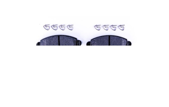 Brake Pad Set, disc brake 8DB 355 011-691 Hella