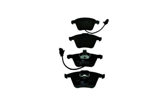 Brake Pad Set, disc brake 8DB 355 011-711 Hella