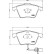 Brake Pad Set, disc brake 8DB 355 011-711 Hella, Thumbnail 4