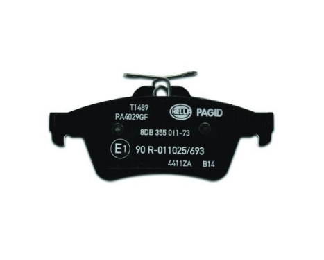 Brake Pad Set, disc brake 8DB 355 011-731 Hella Pagid GmbH, Image 3