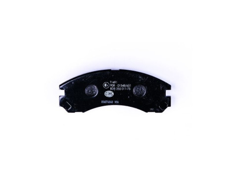 Brake Pad Set, disc brake 8DB 355 011-751 Hella, Image 2