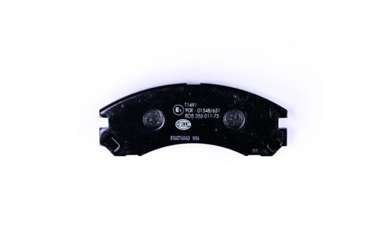 Brake Pad Set, disc brake 8DB 355 011-751 Hella, Image 2