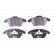 Brake Pad Set, disc brake 8DB 355 011-811 Hella Pagid GmbH