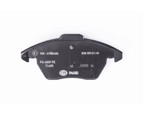 Brake Pad Set, disc brake 8DB 355 011-811 Hella Pagid GmbH, Image 2